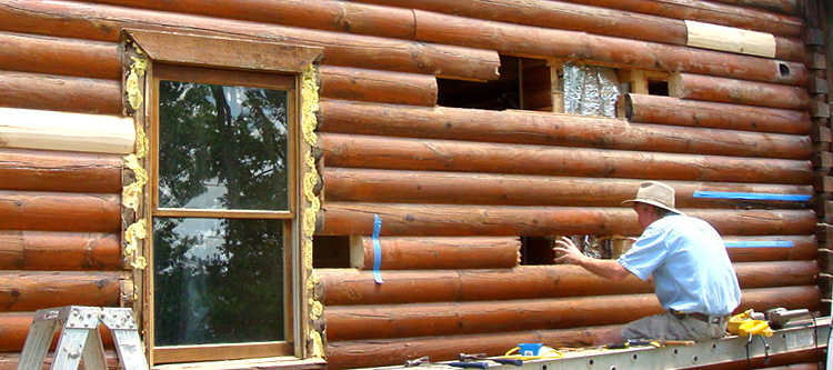 Log Home Repair Lawrence County, Ohio