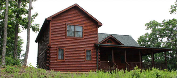 Professional Log Home Borate Application  Lawrence County, Ohio